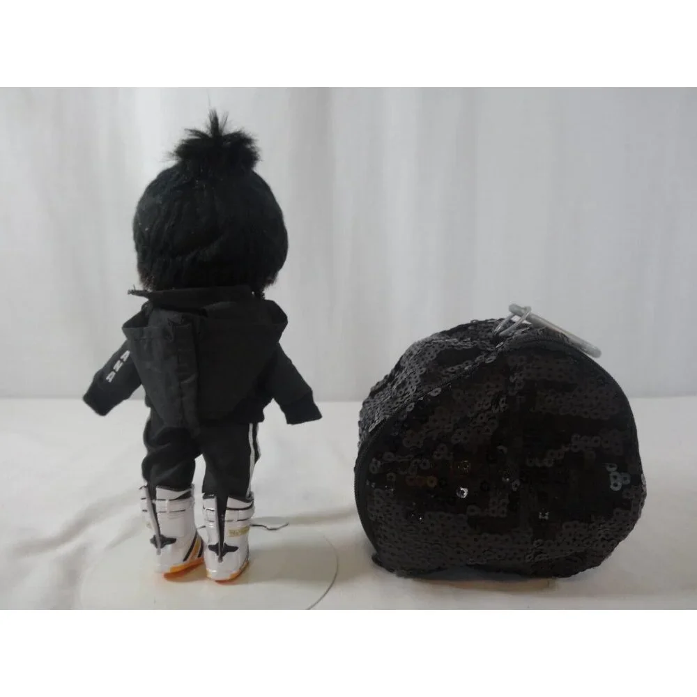 2020 Na Na Na Surprise Andre Avalanche Boy‎ Doll & Sparkly Sequined Purse